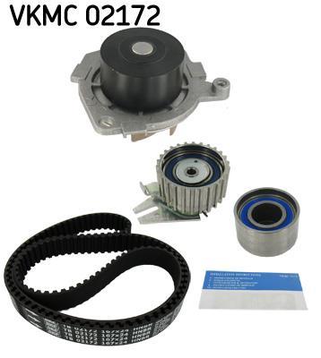 Pompe à eau + kit de courroie de distribution (Kit courroie de distribution) SKF ref. VKMC 02172